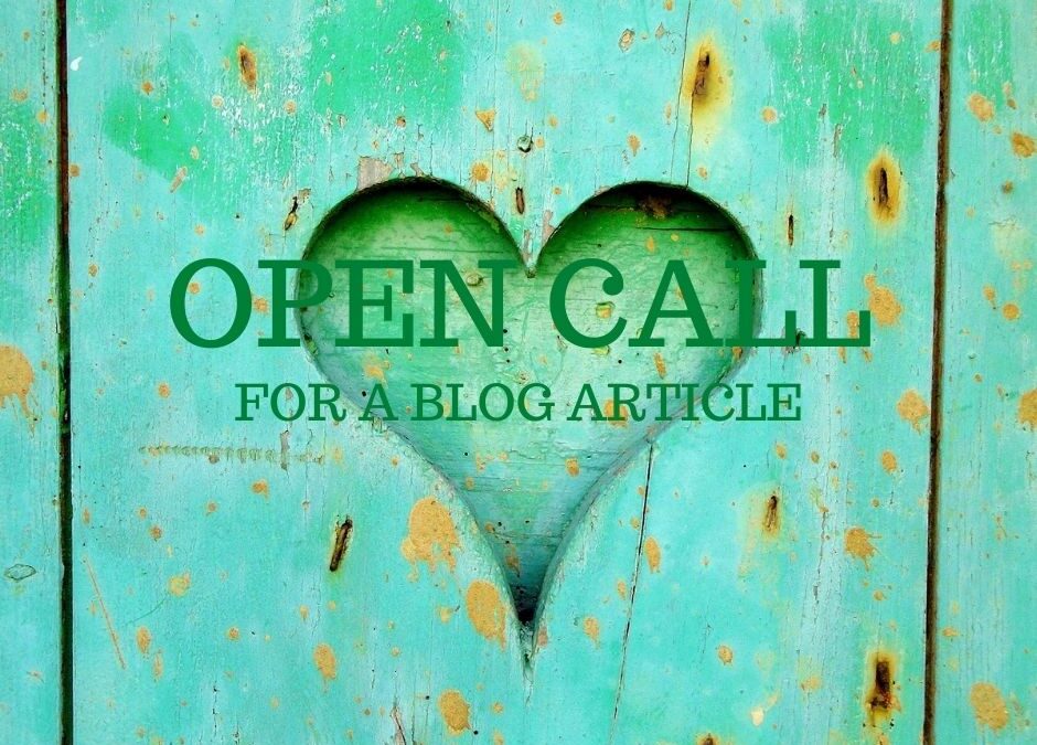 Open call for a blog article