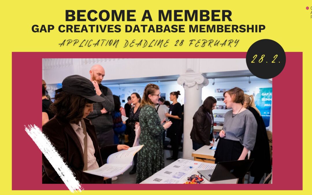 BECOME A MEMBER – CALL FOR CREATIVES