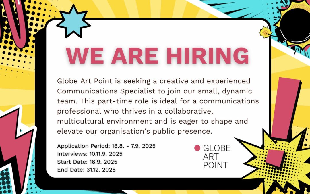 Globe Art Point is Hiring Communications Specialist (Part-time, 20h/week) 