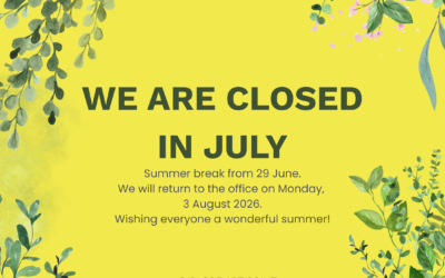 Summer Closure 2026