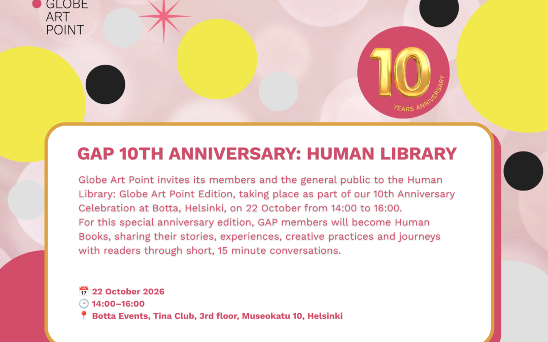 Human Library: GAP 10th Anniversary (Globe Art Point Edition)