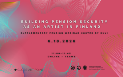 Webinar: Supplementary Artist Pension – Building Pension Security As An Artist In Finland